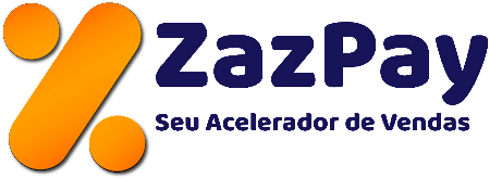 Logo Zazpay laranja Acelerepequena